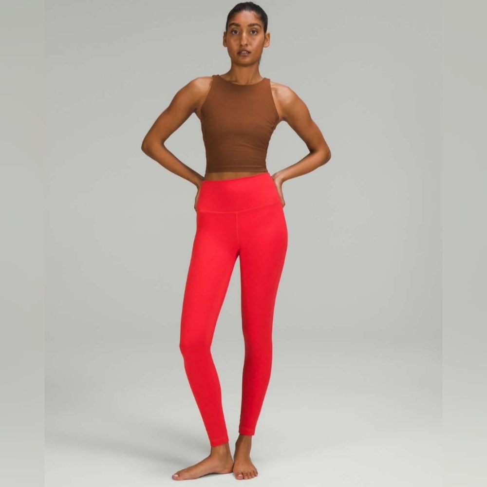Lululemon Athletica Vibrant Red Leggings